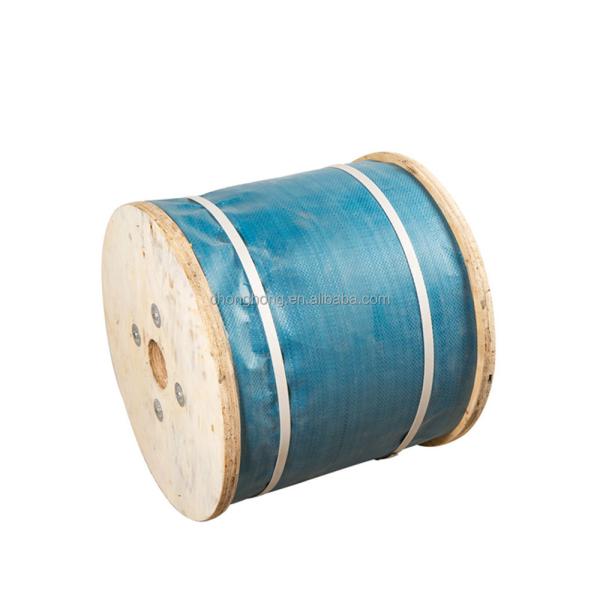 OEM galvanisé 6*12 6*7 6*19*6*37 câble en acier pour applications sèches ou graisseuses