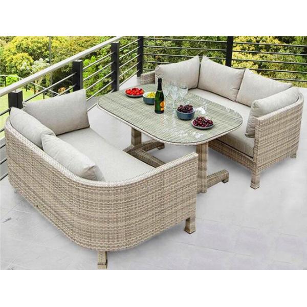 Wholesale Nordic Fashion Chair Indoor Outdoor Hotel Leisure Furniture Rattan Wicker Garden Sofa