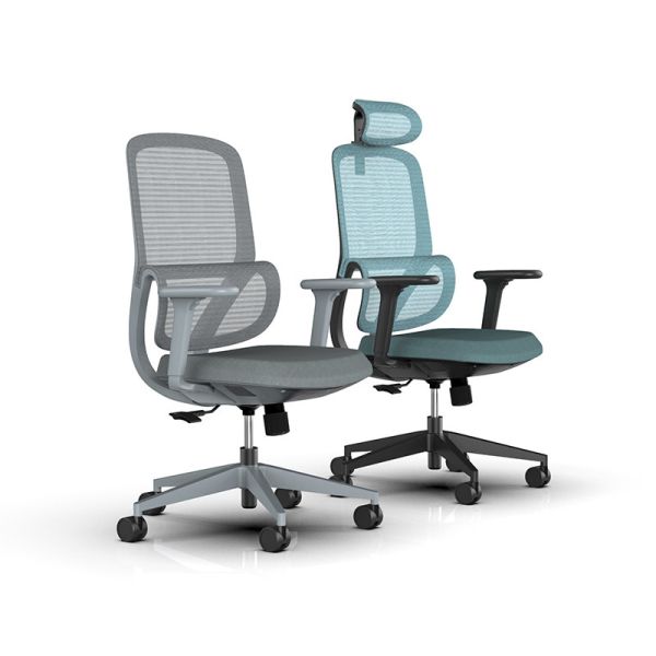 Modern Ergonomics High Ergonomic Mesh Back Office Chair With Adjustable Headrest