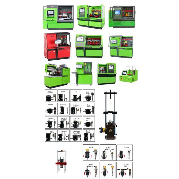 EUI EUP Test Bench with 7.5 Kw Motor Power 0-2700 Bar Rail Pressure and 20 L Diesel Tank Volume for Diesel Injector Testing