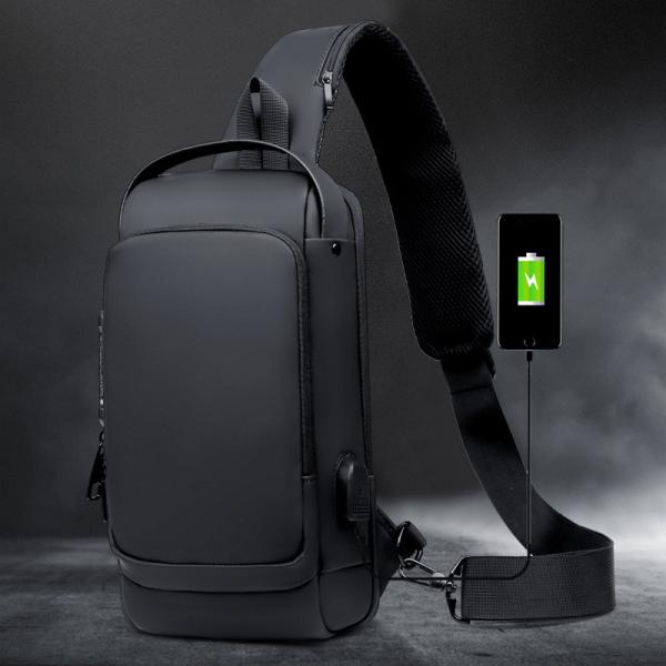 All Seasons Multifunction Sling Chest Bag for Quadcopter Toy and USB Charging