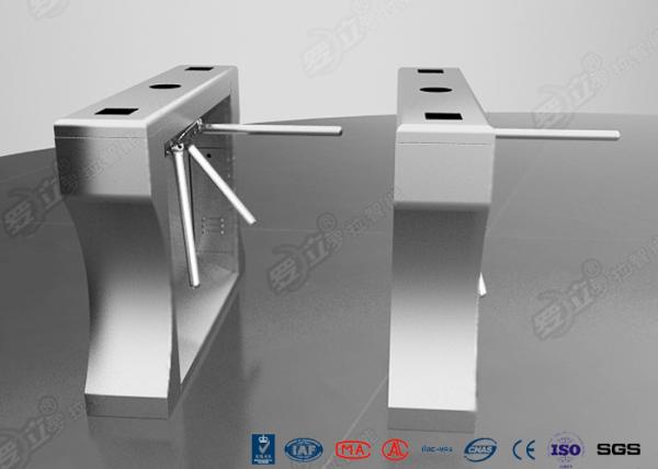 Les portes semi automatiques de degré de sécurité de trépied de RFID ravissent l'acier inoxydable