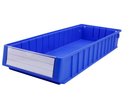 Conveniente Solid Box Estilo Eco-friendly PP Stack Bin Ferramentas Prateleira de armazenamento com divisor