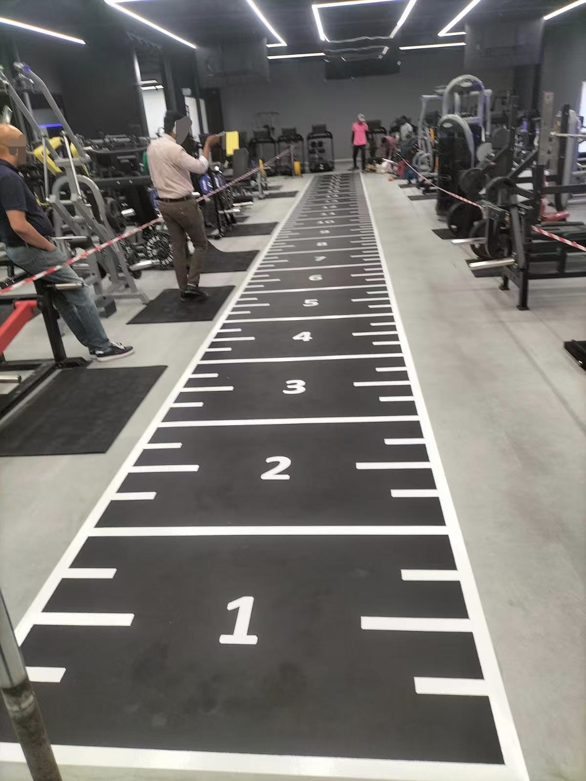 High Density Artificial Turf for HYROX & SLED Sports with Customizable Logo and Easy Maintenance