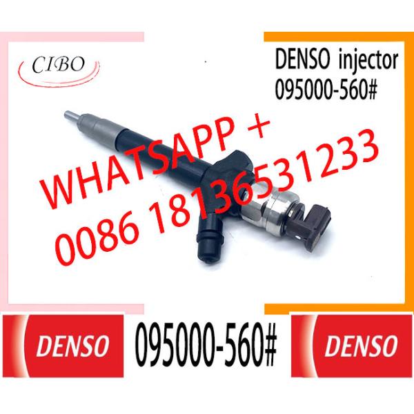 inyector común del carril 095000-560# 095000-5600 para el inyector 1465A041 del motor 4D56 Euro4 de Mitsubishi L200 Pajero 2.5D