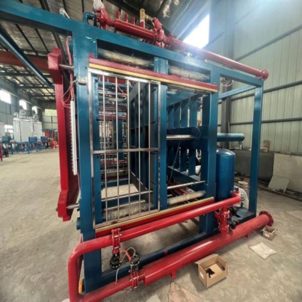 expandable polystyrene eps foam shape moulding fish box floor heating making machine
