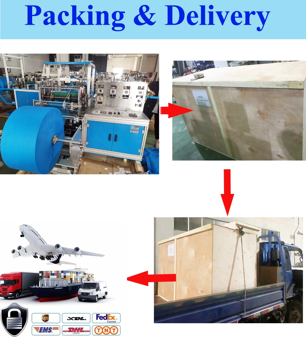 PP PE Non Woven Shoe Cover Making Machine Plastic Film