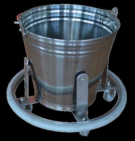CE Approved Stainless Steel Waste Buck Anti Rust For Hospital Supplies