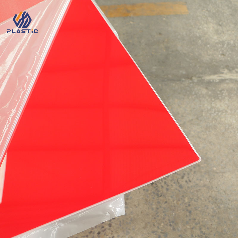 Colored acrylic sheets, cast acrylic sheets, specifically for outdoor advertising