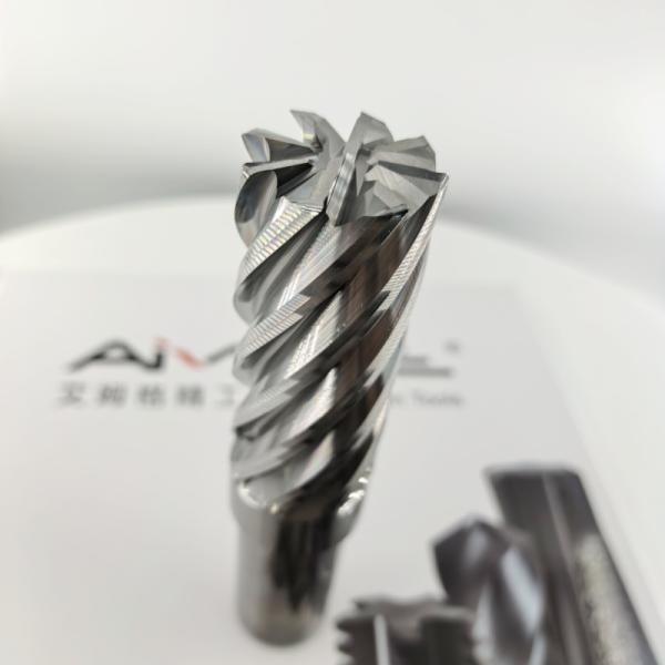Multi Flute Carbide Milling Cutter Precision Cutting Tools For Batch Manufacturing