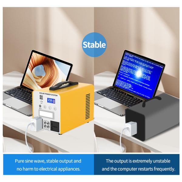 Outdoor Portable Battery Generator Energy Storage Power Supply 220V 380W