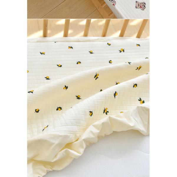 Soft and Breathable Baby Blanket Quilt Made of 100% Cotton Fiber for Newborn Swaddle