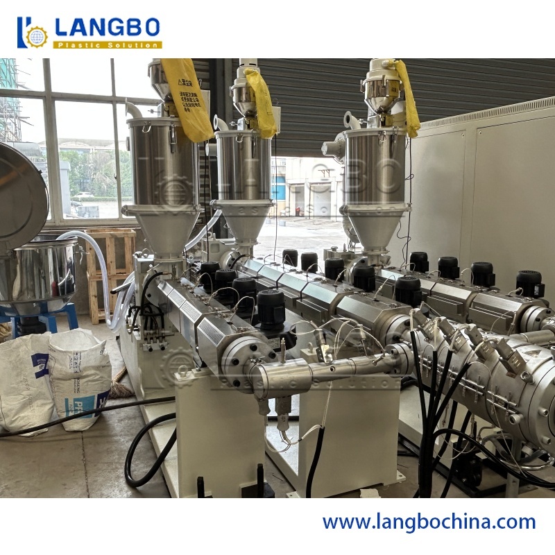 PPR Pipe Extrusion Line Suitable For Manufacturing PPR Pipes Used In Water Supply Heating And Gas Transportation Systems