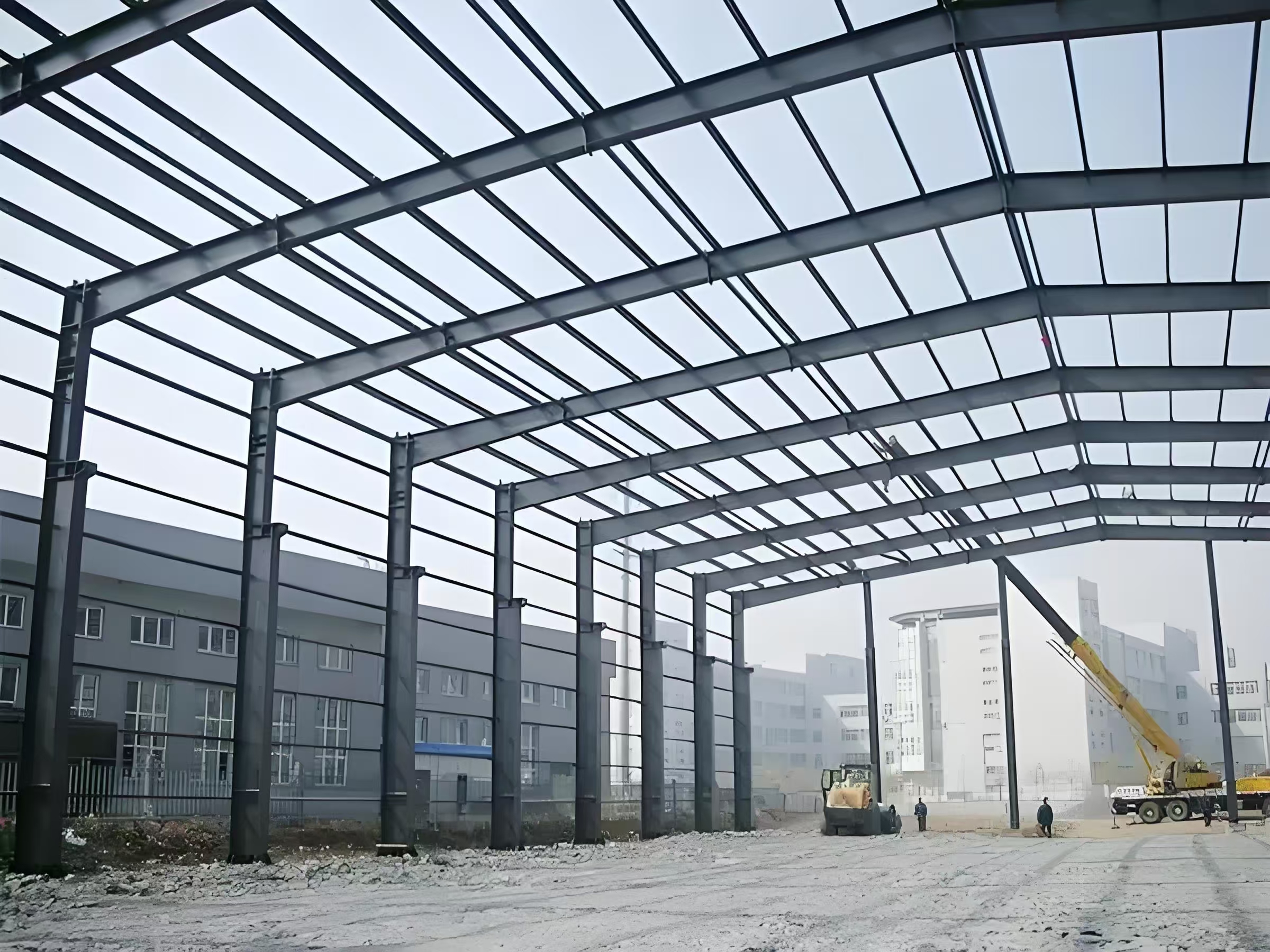 Economic Steel Structured Factory Buildings High-Strength Prefabricated Construction Flexible Expandable Container Houses