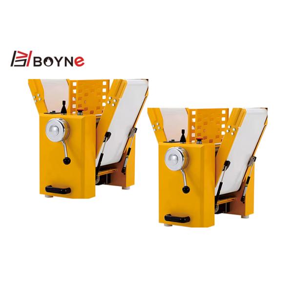 0.55kw 220V Bakery Processing Equipment Bread Shop Table Top Dough Croissant Sheeter