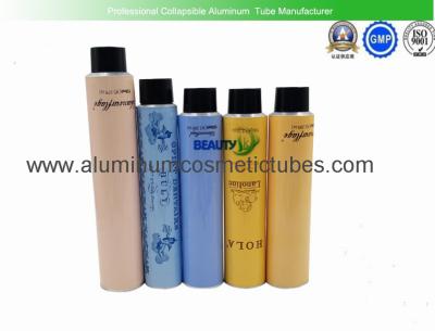 Hand Cream Aluminum Cosmetic Tubes Silk Screen Printing Light Weight 100% Recyclable