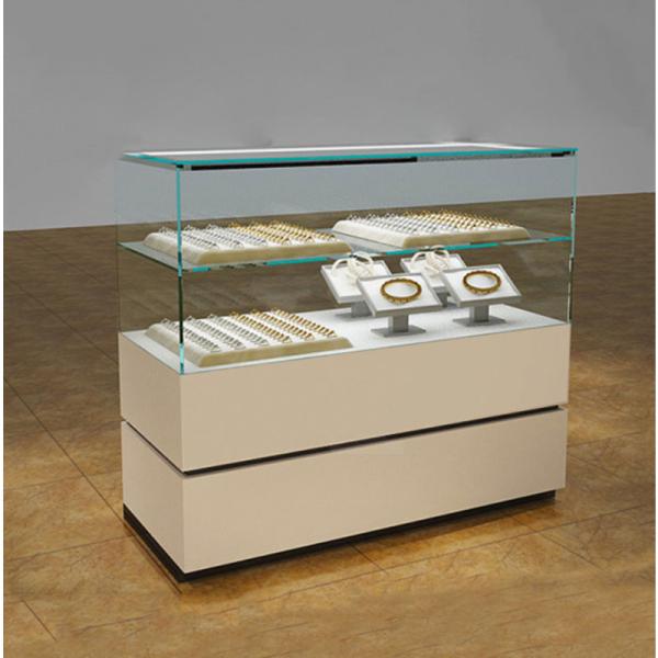 Livingroom Furniture Aluminum Glass Perfume Cabinet Display Case with Good Qualit