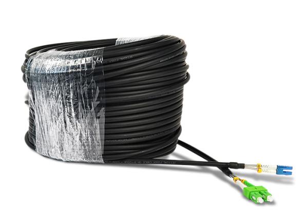 Conjuntos de cabo de fibra ótica de FTTA RRU RRH cabo de 4.8mm ou de 7.0mm CPRI para Huawei ZTE