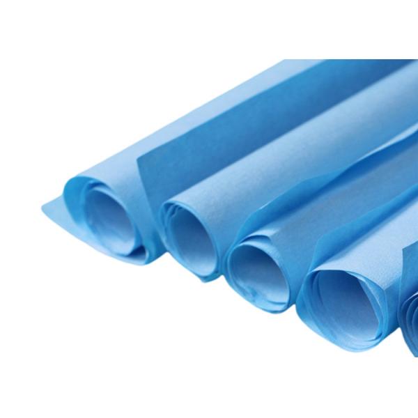 Disposable Sterile Crepe Paper Medical Wrapping Wrinkled Single Use