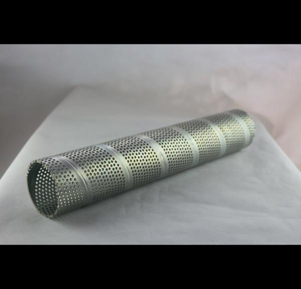Steel Alloy Perforated Cylinder Thickness 0.1mm-50mm With Polished Surface