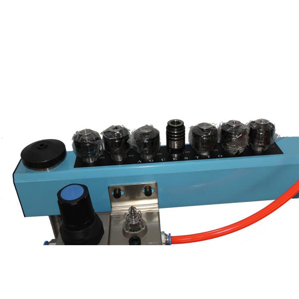 Blue Pneumatic Air Tapping Machine Universal Tapping Direction With Flexible Arm