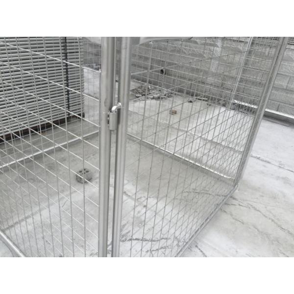 1500mm x 2000mm x 2000mm large size rubbish cage hot dipped galvanized rubbish cage contain