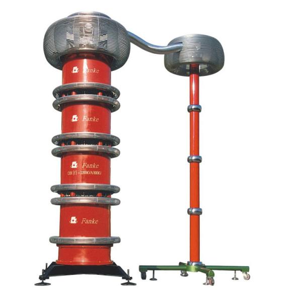 Vertical AC Resonant Test System , AC High Voltage Tester With Variable Frequency