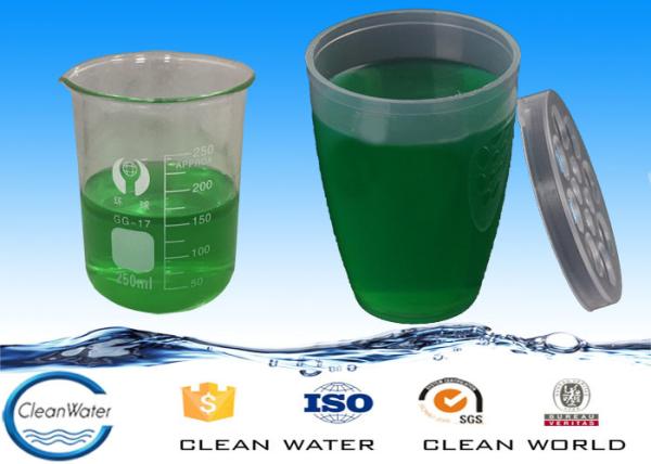 Com do verde químico natural do desinfetante da agua potável do ISO da BV densidade líquida 0,99 para o tratamento da água