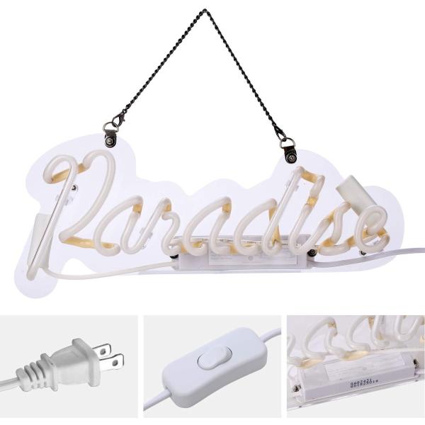 Знак неоновых свет неонового света спальни Адвокатуры пива рая неоновых вывесок голубой Handmade стеклянный для кафа r паба гостиницы офиса спальни