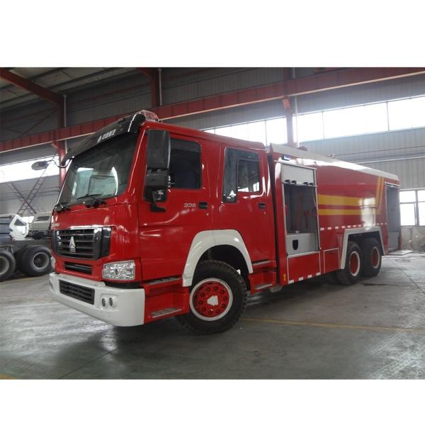 SINOTRUK Fire Service Truck 4x2 12000l Water Foam Tank Truck Single Cabin