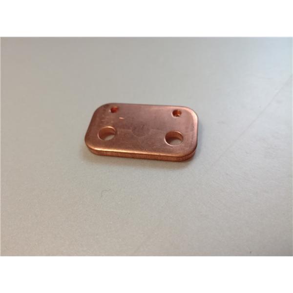 El cobre puro marca el metal con etiqueta que sella las piezas, dados progresivos de la chapa del espacio en blanco