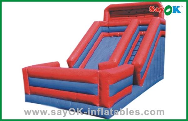 Trempoline gonflable de glissière de flux d'air de château de parc aquatique plein d'entrain fait sur commande gonflable commercial de glissière pour des enfants