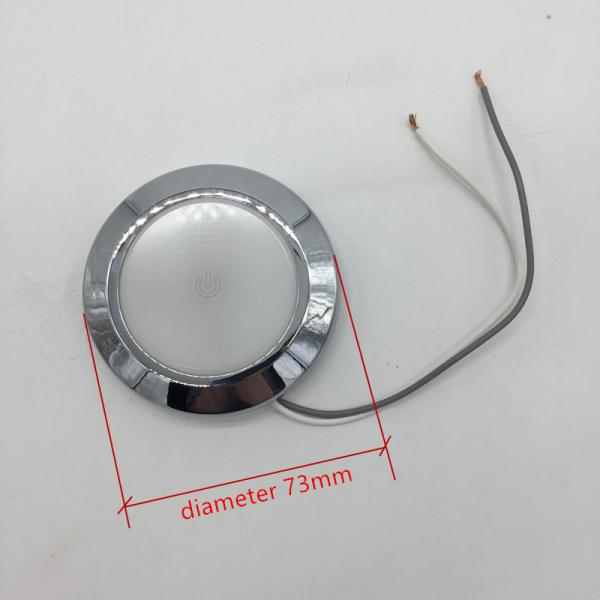 Vehicle Dome light marine cabin lights 12v and 24V led light luxury Vehicle Reading light with Convertible neck