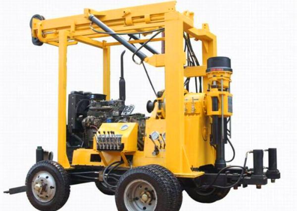 Water well and Core Drilling rig XYT-200 Depth 280m Max Drilling Diameter 380mm trailer or crawler type