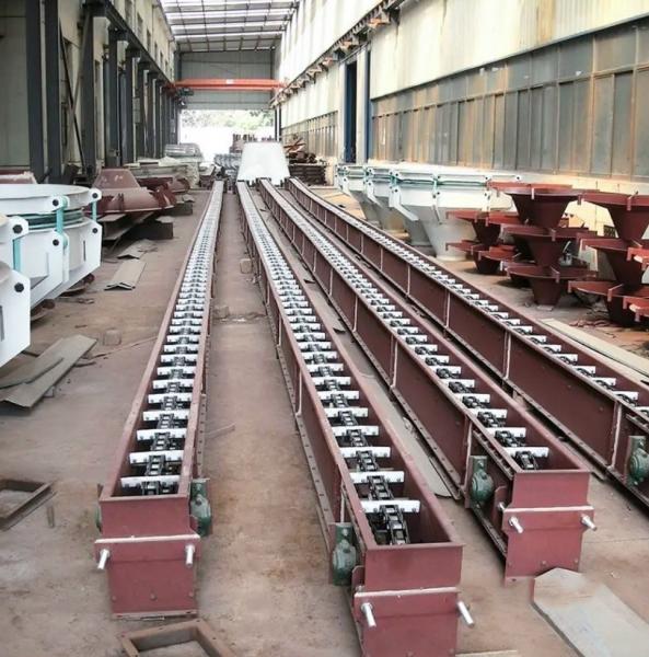 Carbon Steel Forage Screw Feeder Conveyor For Food Beverage Processing Plant