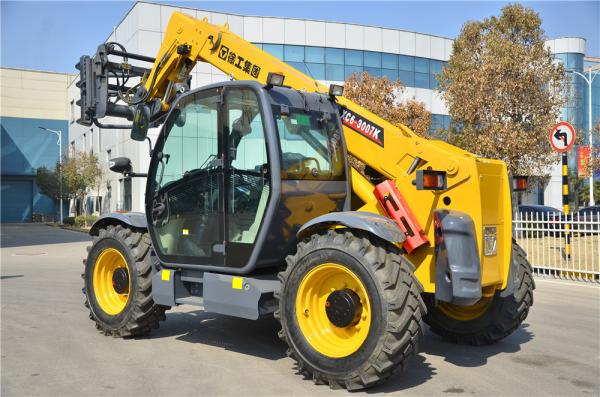 Deutz Engine 7840kg New Telescopic Telehandler Forklift / Stability Extended Boom Forklift