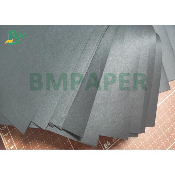 Немелованный матовый черный лист бумаги для обложки 110 г / м2 150 г