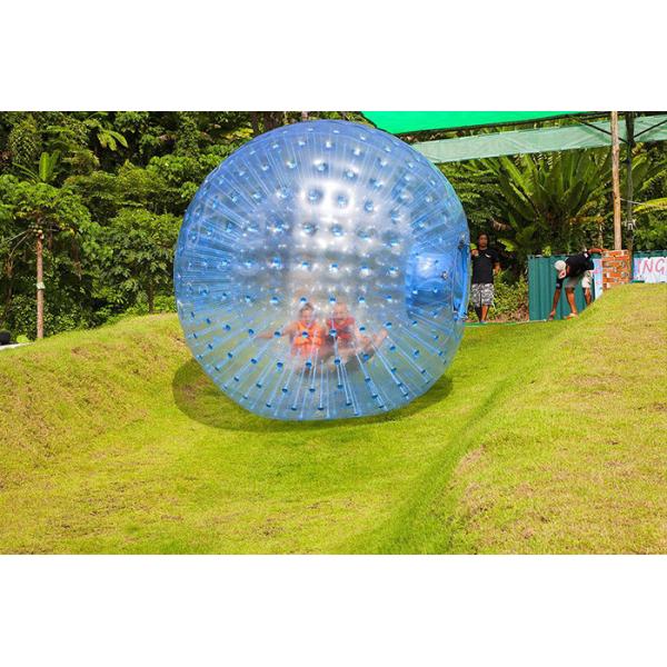 Customized Playground Inflatable Body Zorb Ball With High - Strength PVC