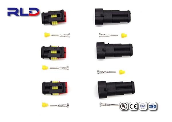 1.5 Series Male Female AMP Car 6P Waterproof Wire Plugs For Car