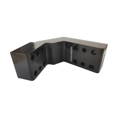Piezas de aluminio fresado CNC personalizadas con anodizado negro para dispositivos médicos​