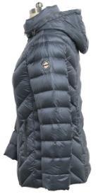Winter Warm Womens Puffer Coat With Hood , Casual Style Slim Down Jacket