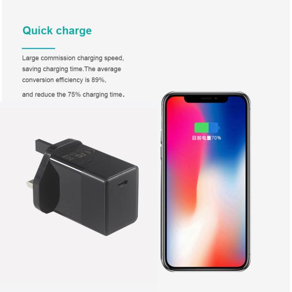 130W 45W Tipo-C UK Usb Wall Charger 65W 30W Pcba Fast Gan Travel Charger Austrália
