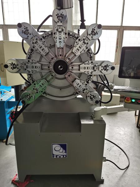Multifunction CNC 0.3 - 2.5mm Wire Forming Spring Making Machine With Servo Motor