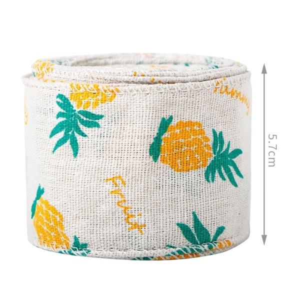 Fios de fita de barbante para decoração de primavera Fios de fita de linho