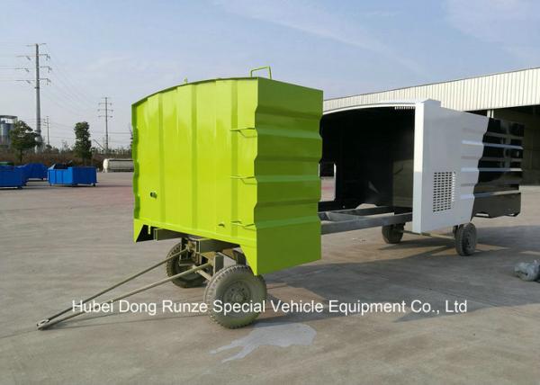 Strong Steel Custom Truck Bodies For Outdoor ISUZU Road Sweeper Truck