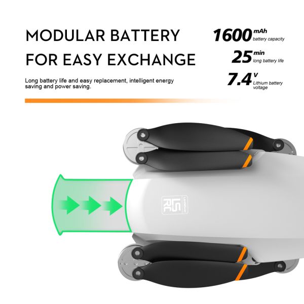 New S6S Brushless Motor Drone 6K HD Dual Camera RC Auto Obstacle Avoidance Professional Foldable Quadcopter