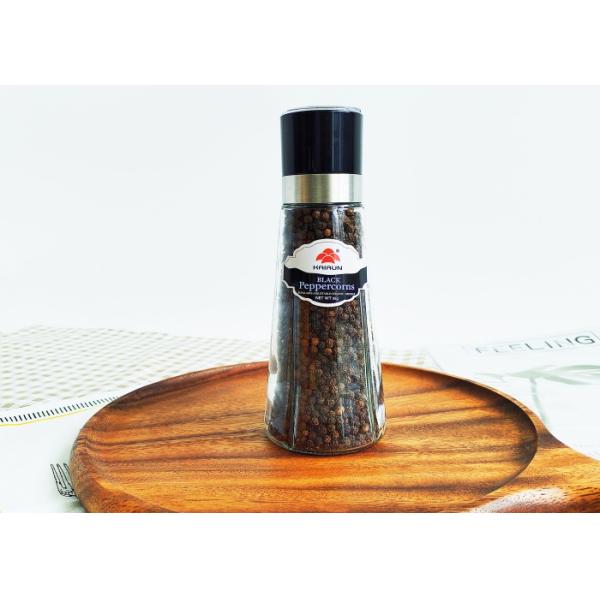 Big Capacity Glass Salt and Pepper Grinders Refillable Grinder