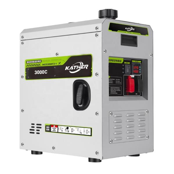 24v DC Gasoline Generator Iron Shell for Truck Parking Air Conditioning Battery Charging