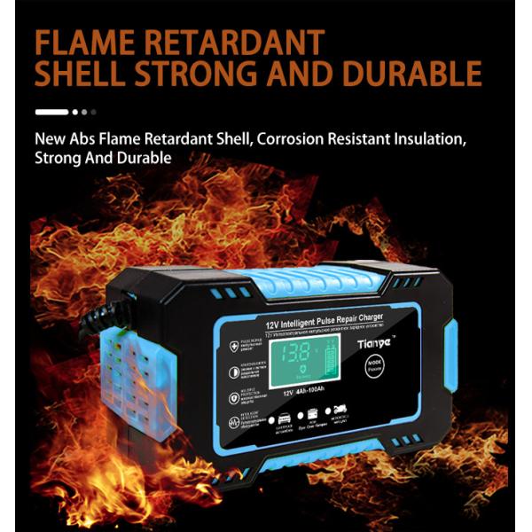 портативная машинка заряжателя ремонта ИМПа ульс батареи ГЕЛЯ AGM 12V 24V умная