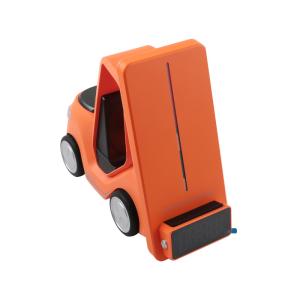 5 тележка зарядной станции будильника 15w света ночи формы автомобиля In1 беспроводная сформировала